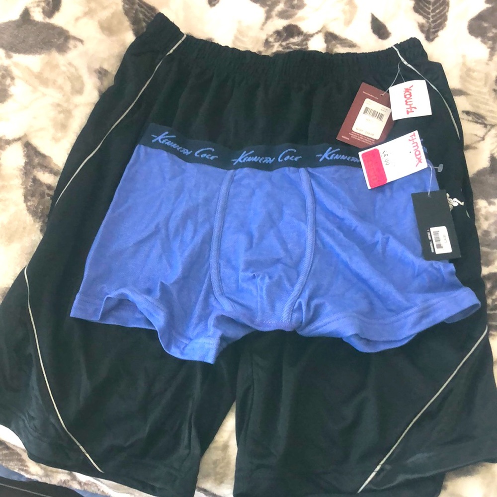 Men’s basketball ball shorts and briefs